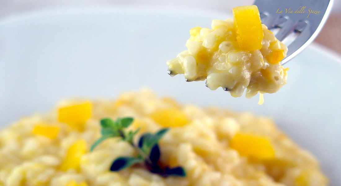 Risotto alla zucca Melarossa