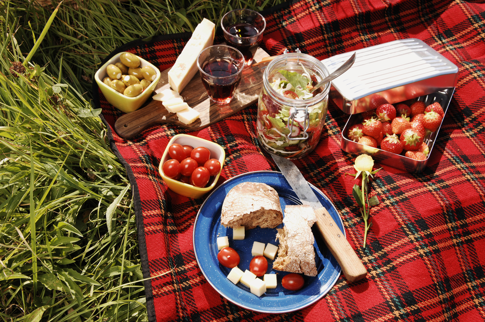 come organizzare un picnic di Pasquetta light