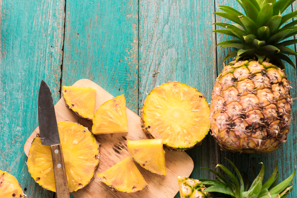 ritenzione idrica: ananas