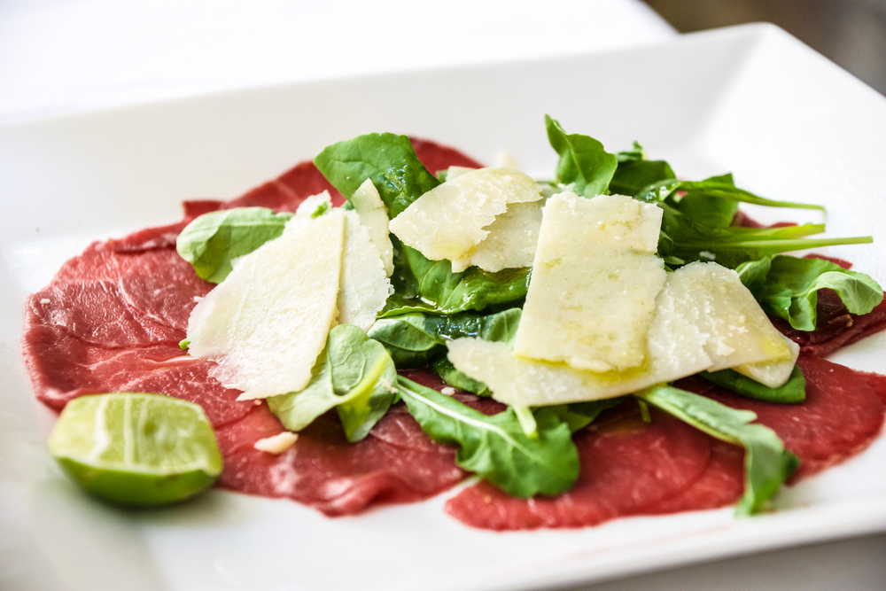 Il carpaccio è perfetto d'estate a cena