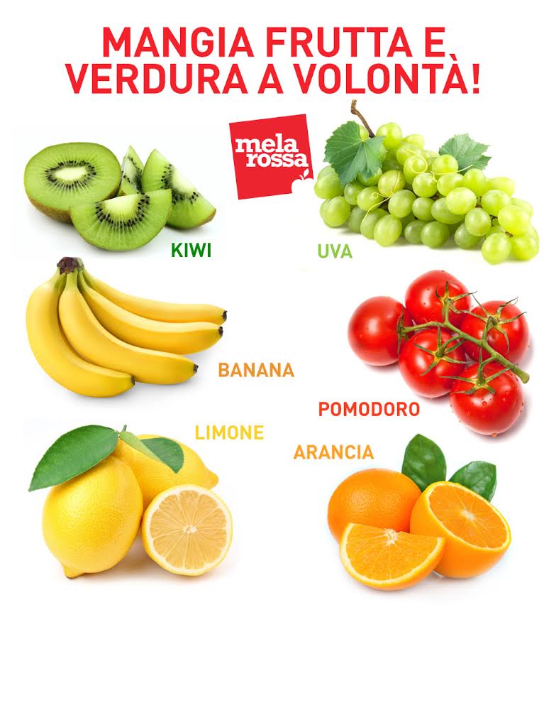 I cibi antistress: frutta e verdura