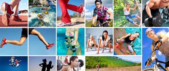 uomini donne fanno sport