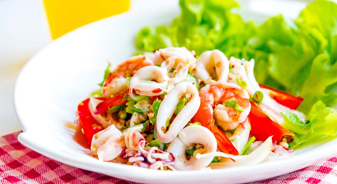 ricette con peperoni insalata di seppia
