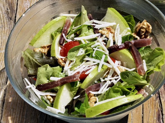 6 panini e insalate per variare la tua dieta! insalata speck e mela verde