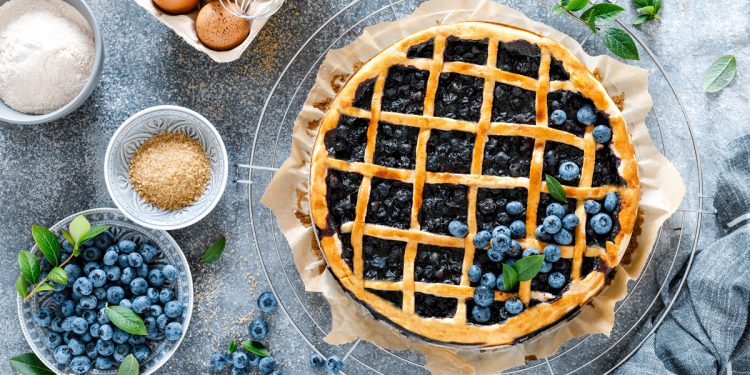 Crostata mirtilli
