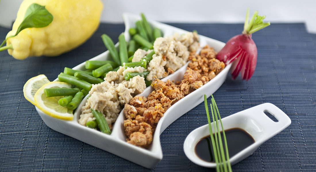 Insalata di bulgur e tofu