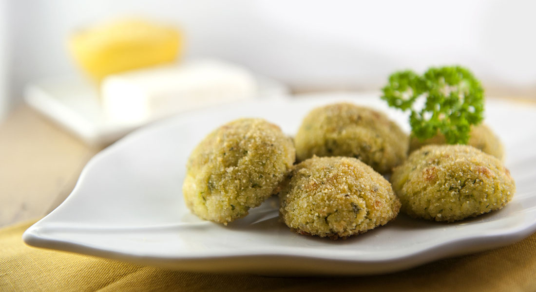 Ricetta delle polpettine di miglio con zucchine