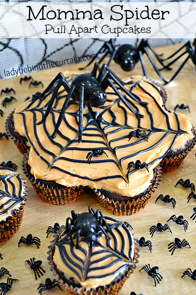 idee torte per halloween ragno cupcake