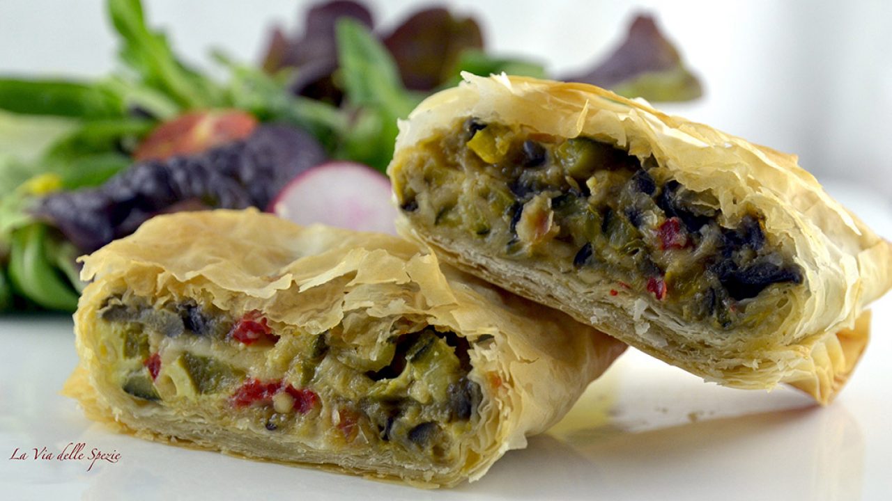 Strudel Con Pasta Fillo E Verdure Ricette Light Melarossa