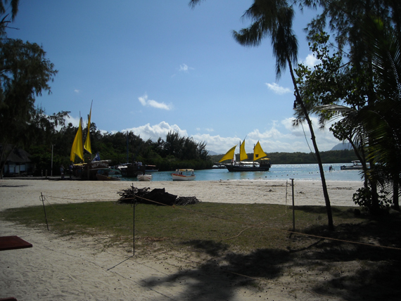 scopri il mare e i cibi del posto delle mauritius