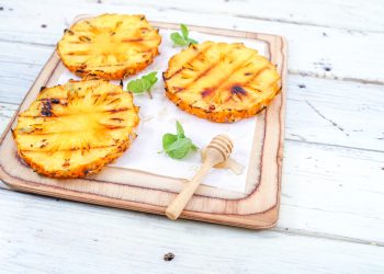 ananas grigliato: ricette light