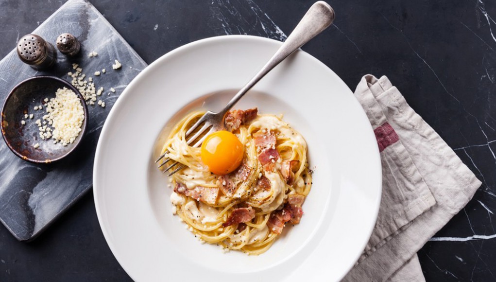 Pasta alla carbonara light Melarossa