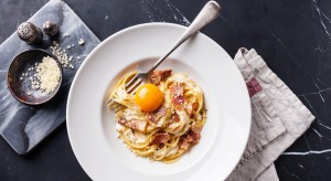 Pasta alla carbonara light