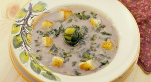 Catalogna su passato di fagioli borlotti