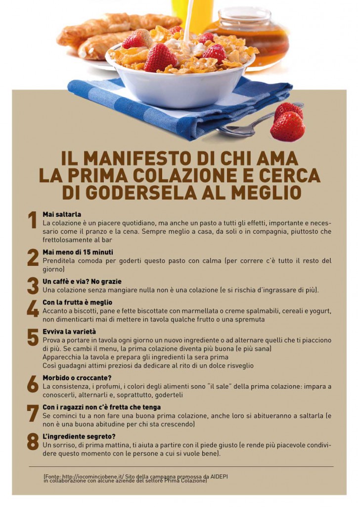 consigli per godersi al meglio la colazione