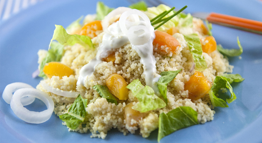 Ricetta del cous cous con albicocche