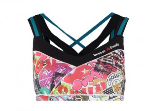 reggiseno colorato crossfit reebook