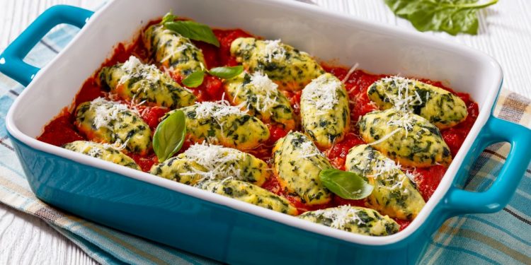 gnudi, la ricetta classica e al forno