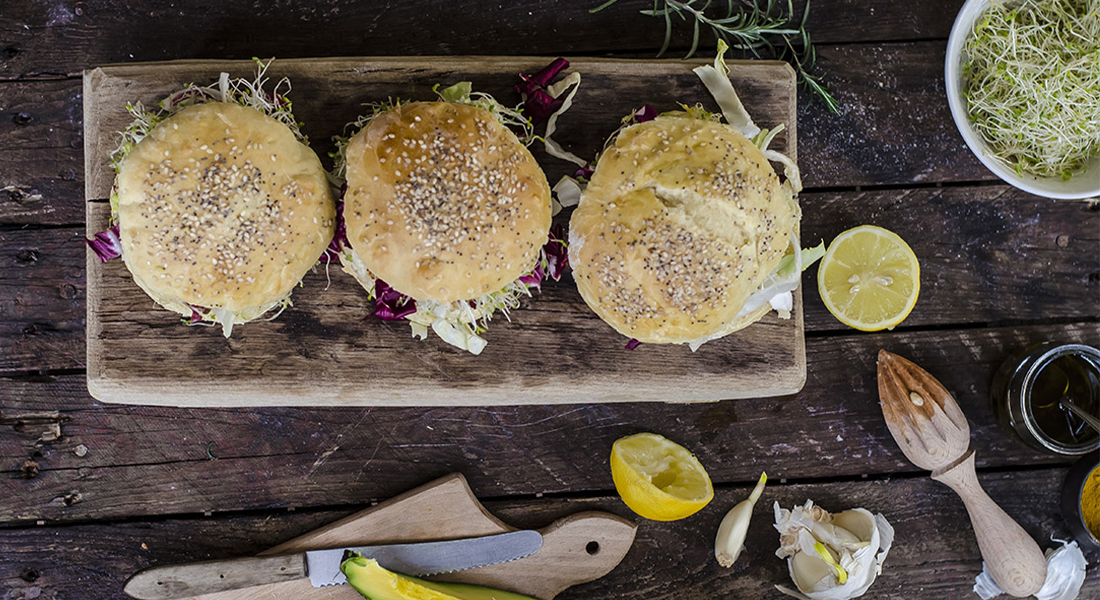 Hamburger di pollo e ricotta