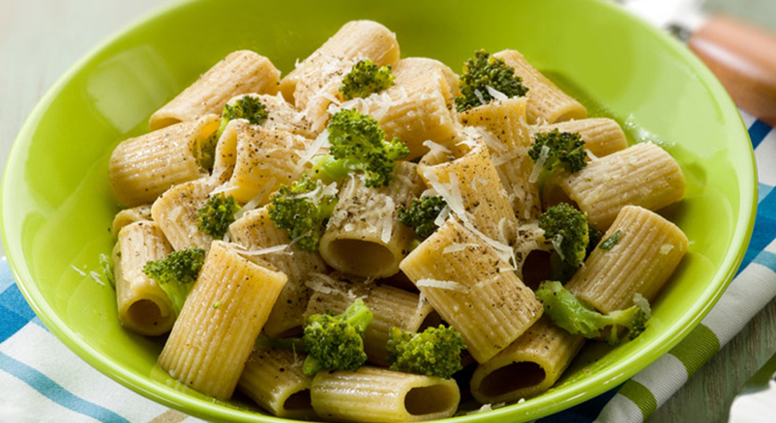ricetta pasta maccheroni con broccoli gratinati