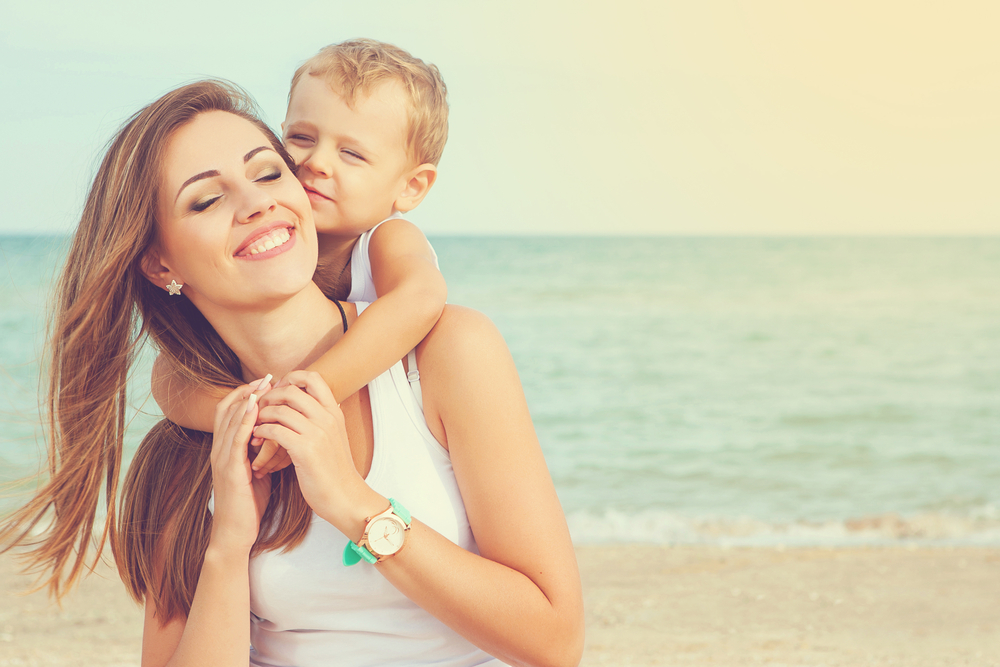 bambini al mare senza stress