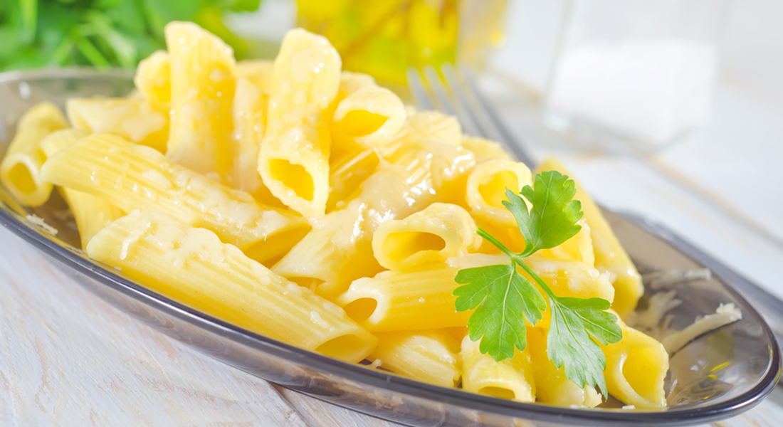 Pasta al burro e parmigiano Melarossa