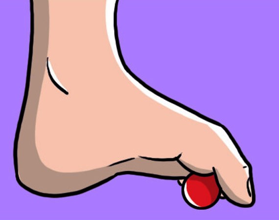 piedi piatti rafforza le caviglie con il massaggio plantare