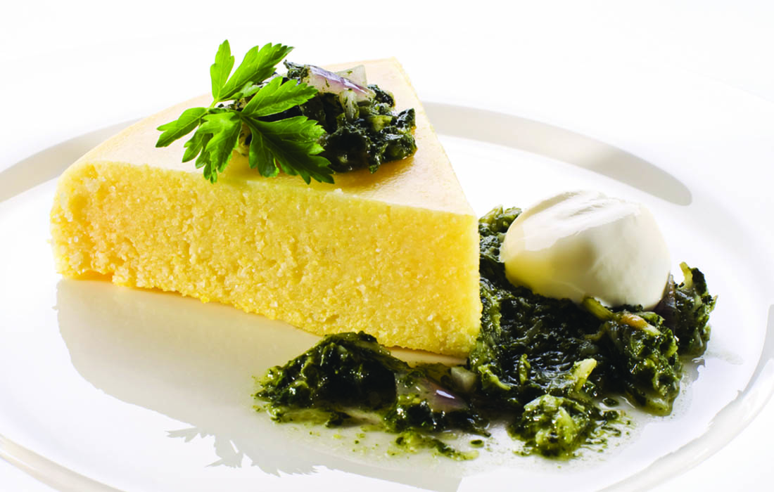 ricetta polenta con cavolo nero e verza