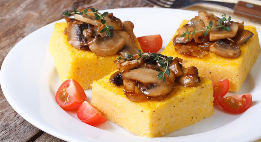 crostini di polenta