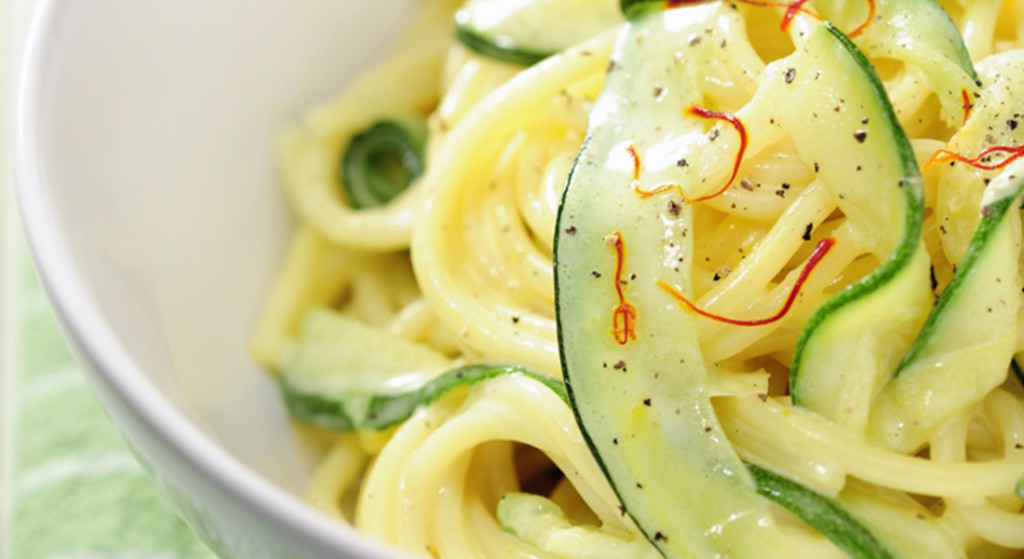 pasta zucchine e zafferano