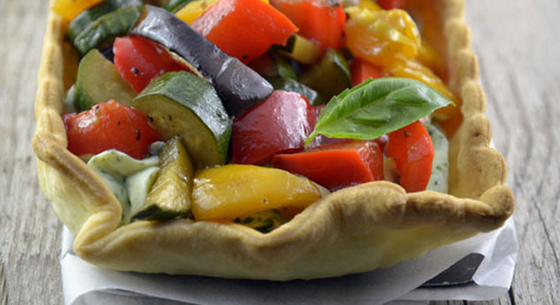 torta salata ricotta basilico