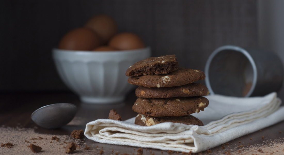 ricetta biscotti con farina di castagne e stevia