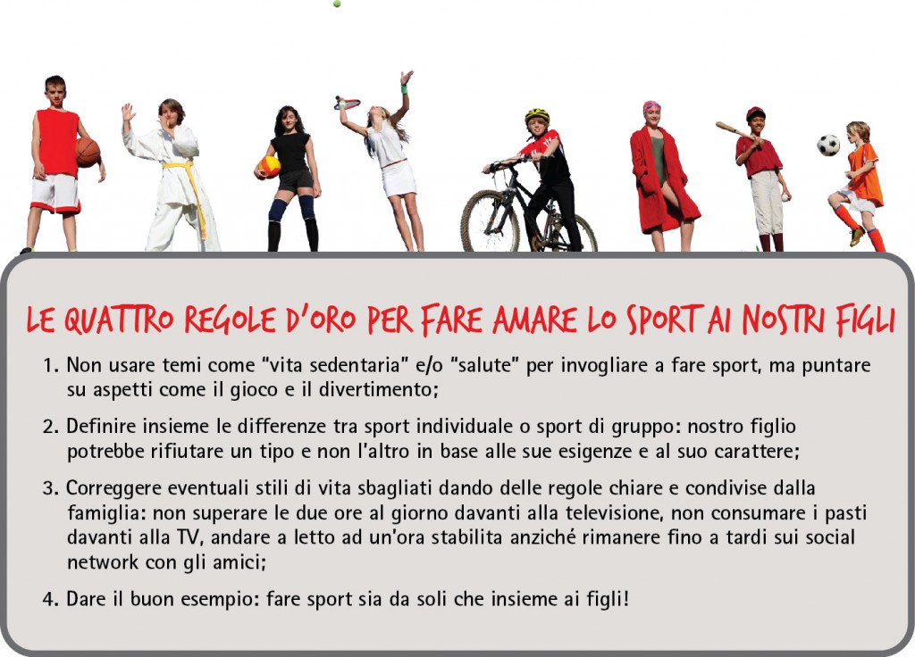 consigli per far piacere lo sport