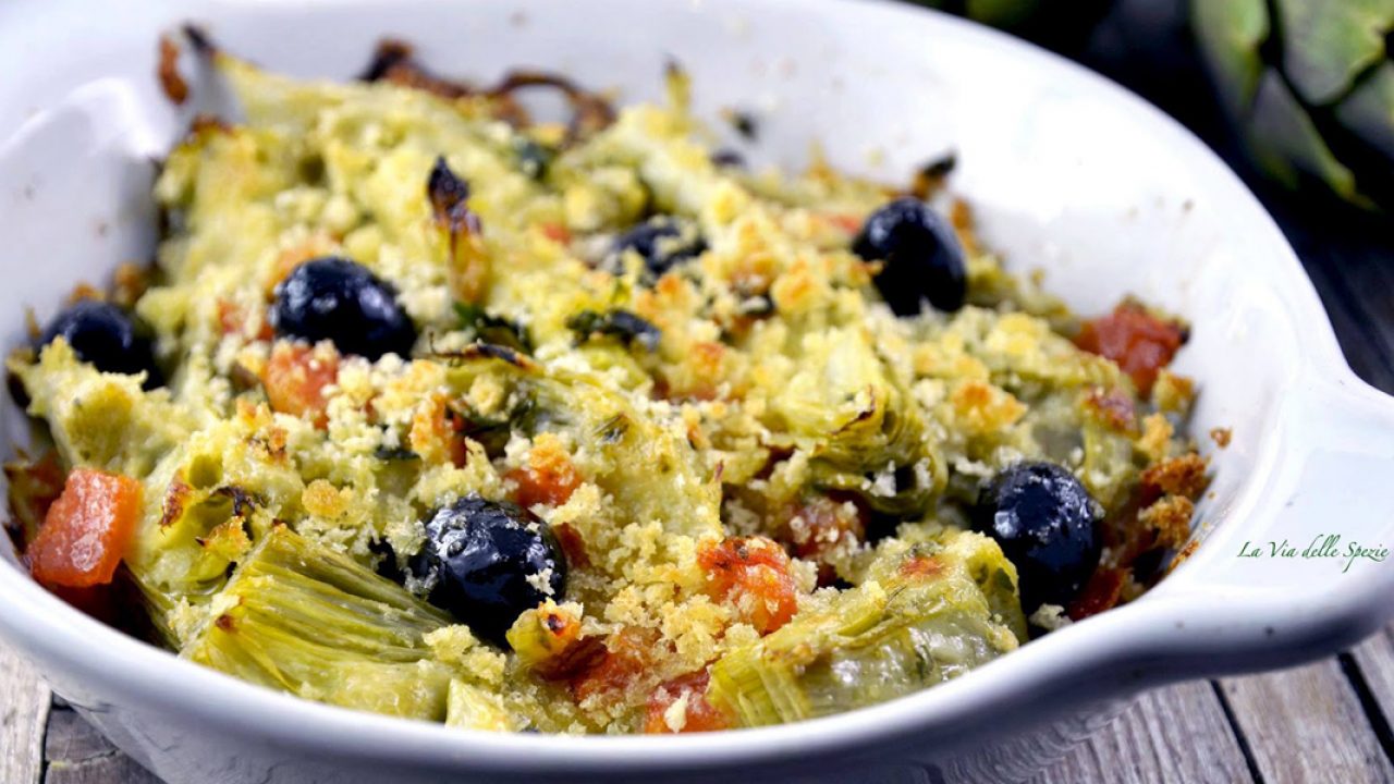 Carciofi Al Gratin Ricette Light Melarossa
