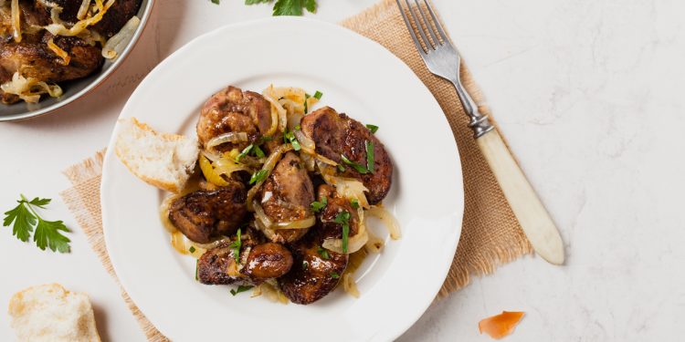 fegatini di pollo in padella