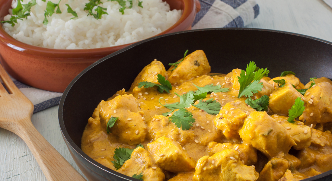 ricetta pollo al curry