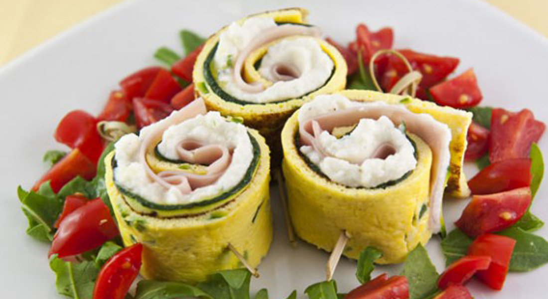 la ricetta dei rotolini con le zucchine