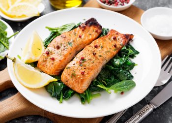 salmone al vapore