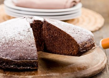 torta al cioccolata senza uova e latte