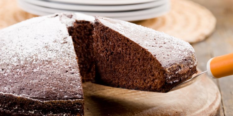 torta al cioccolata senza uova e latte