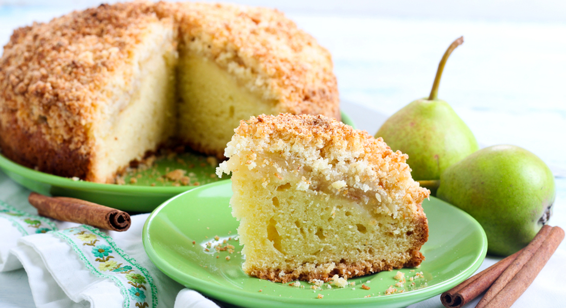 torta cocco e pere
