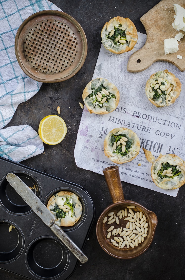 tortini feta spinaci pinoli2