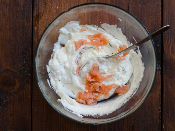 cheesecake light al salmone sei