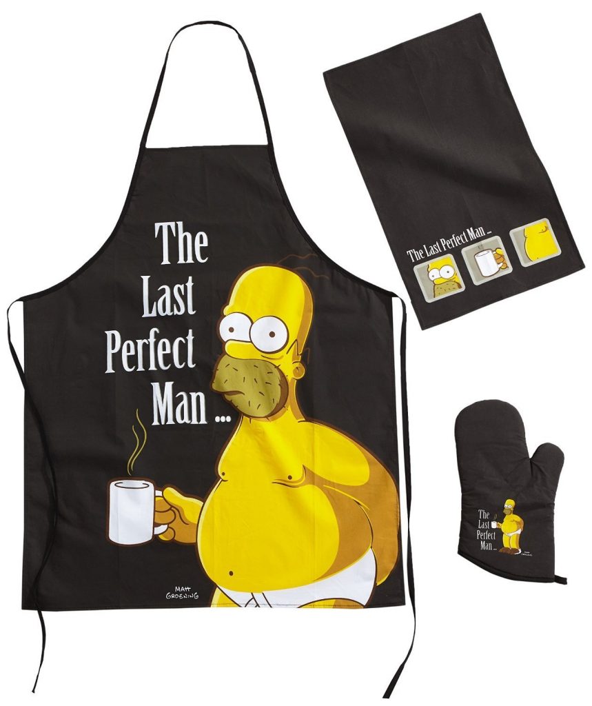regali originali per uomo: grembiule Homer Simpson