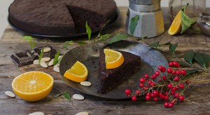 Torta caprese light senza burro