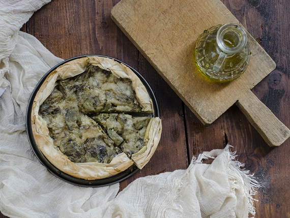 ricetta torta salata ai carciofi