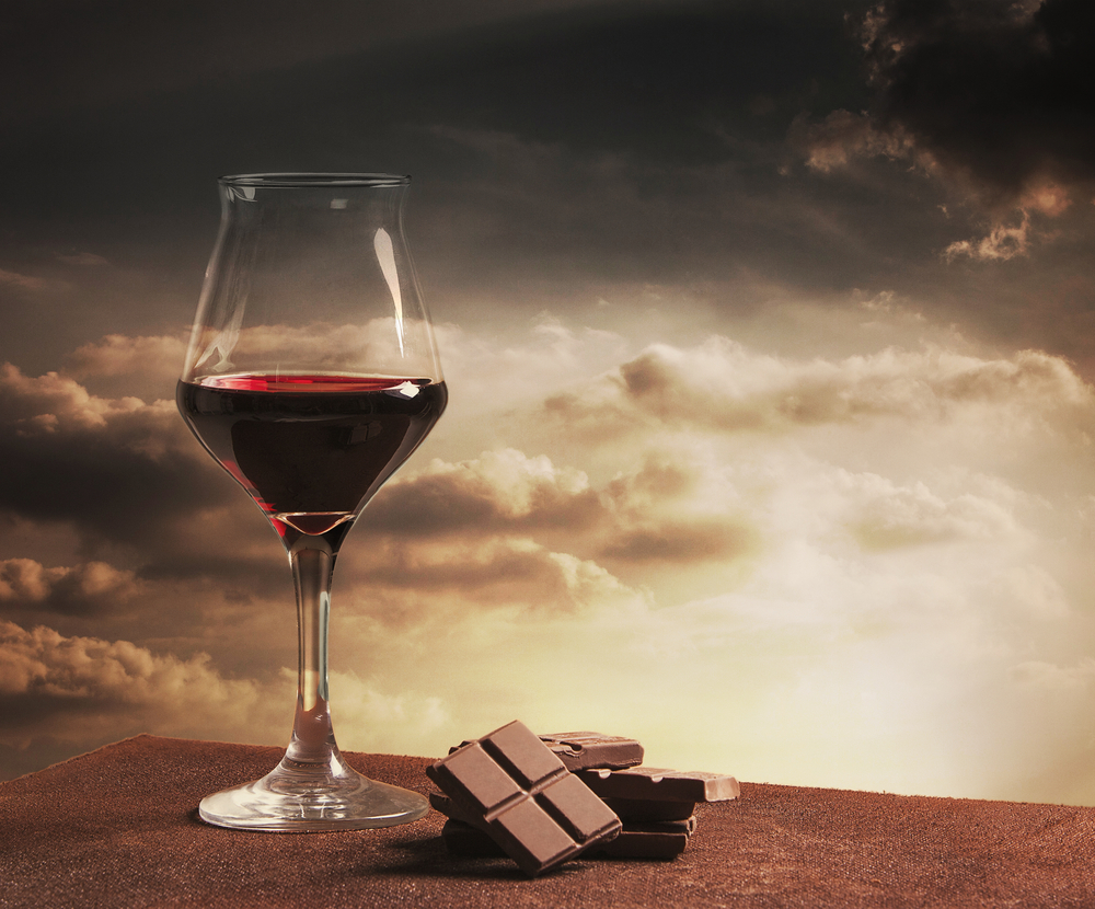 vino rosso e cioccolato fanno bene all'intestino