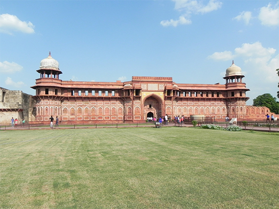 Il Forte rosso di Agra, in India
