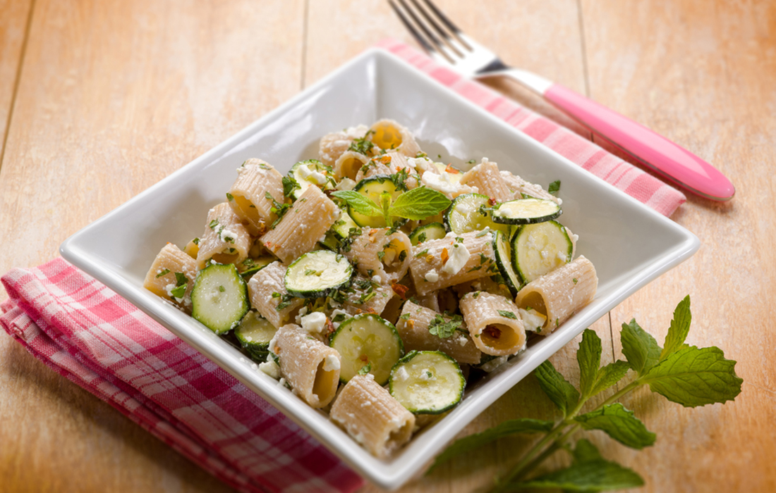 La ricetta della pasta alla ricotta con zucchine