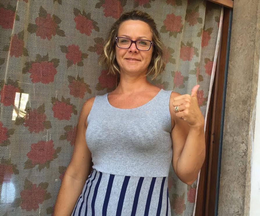Anna dopo la dieta Melarossa